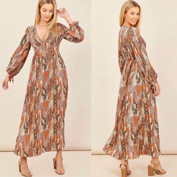 🆕LAST ONE!🛍 Prairie Fest Maxi Dress - Picture 8 of 8